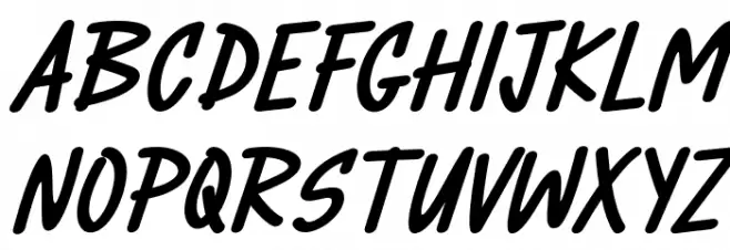 RattaeFREE フォント 大文字