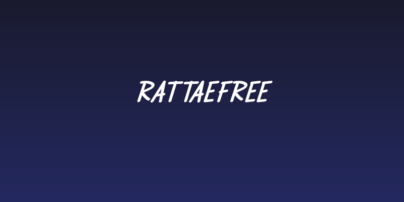 RattaeFREE Social Header