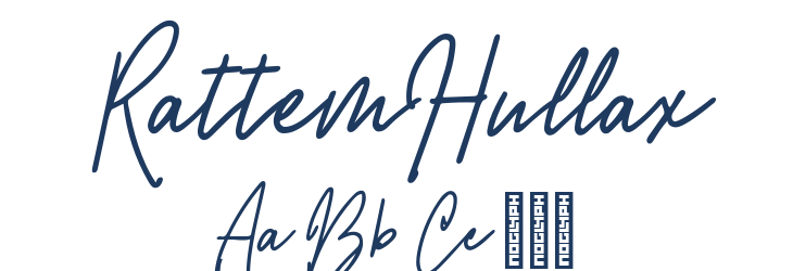 RattemHullax Font Preview