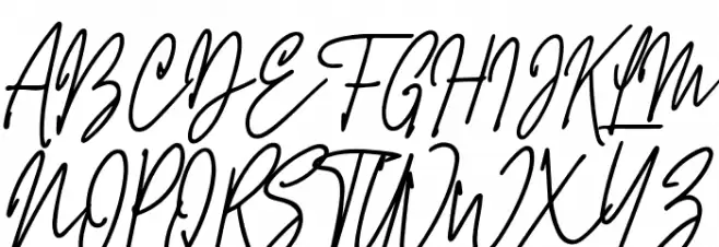 RattemHullax خط أحرف كبيرة