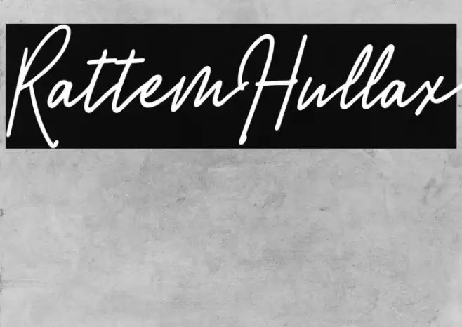 RattemHullax خط examples