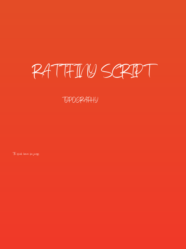 Rattfiny Script Poster