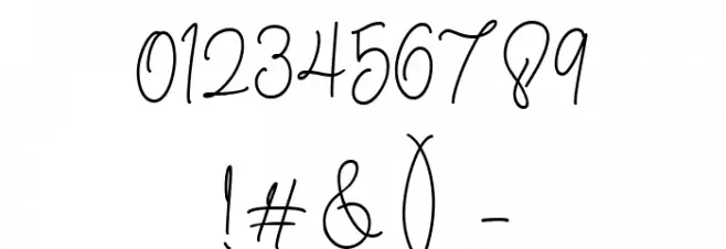 Rattiar Regular Font OTHER CHARS