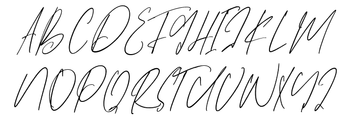 Rattih Putri Caratteri MAIUSCOLE