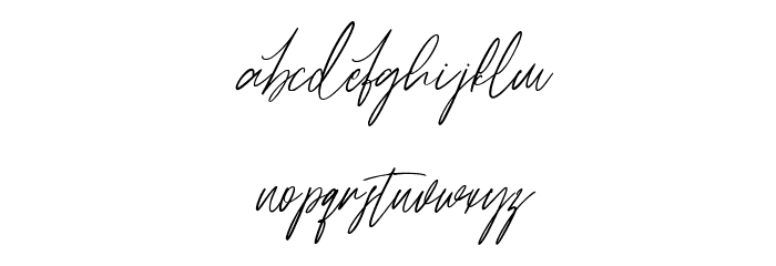 Rattih Putri Caratteri MINUSCOLO