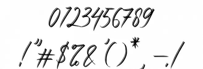 Rattnugidari Font OTHER CHARS