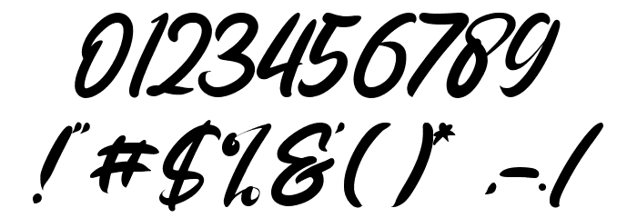 Rattoney Font OTHER CHARS