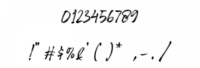 RattuAqilla Font OTHER CHARS