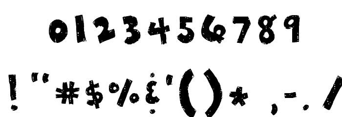 Ratty Tatty Font OTHER CHARS