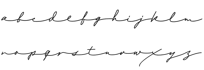 Raulina Font LOWERCASE