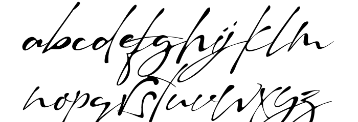 Raullina Aguste Font LOWERCASE