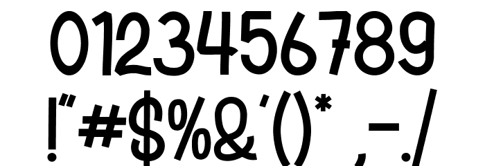 Raumaly Font OTHER CHARS
