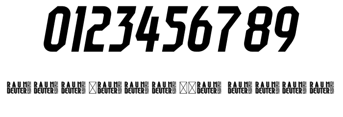Raumdeuter Italic 字体 其它煤焦