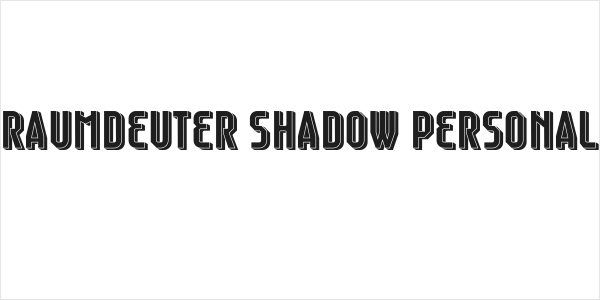 Raumdeuter Shadow Personal Logo