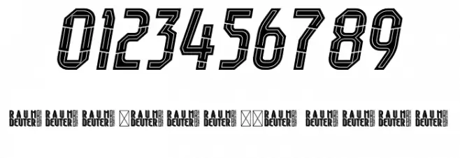Raumdeuter Style 5 Italic Caratteri ALTRI CARATTERI
