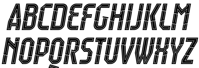 Raumdeuter Style 5 Italic फ़ॉन्ट लोअरकेस