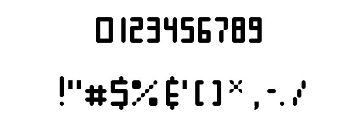 Raundi Regular Font OTHER CHARS