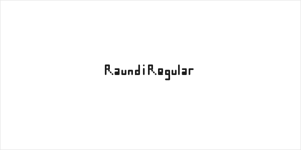 Raundi Regular Logo