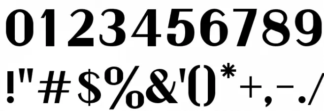 Raung Rivs Font OTHER CHARS