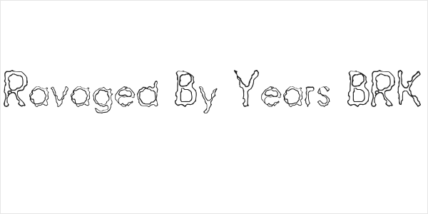 Ravaged By Years BRK Logo