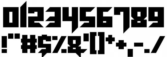 Rave King Font OTHER CHARS