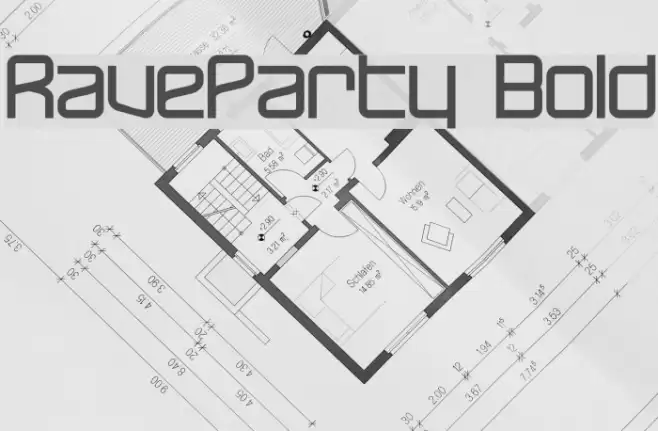 RaveParty Bold Font examples