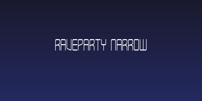RaveParty Narrow Social Header
