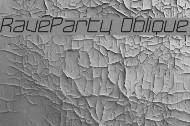 RaveParty Oblique Polices examples