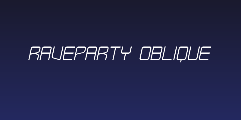 RaveParty Oblique Social Header