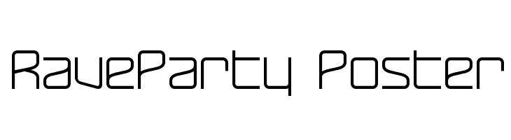 RaveParty Poster Polices