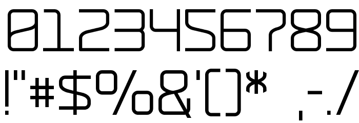 RaveParty Poster Font OTHER CHARS