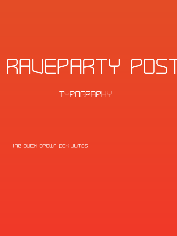 RaveParty Poster Poster