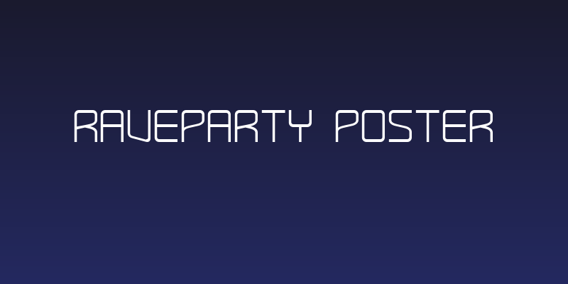 RaveParty Poster Social Header