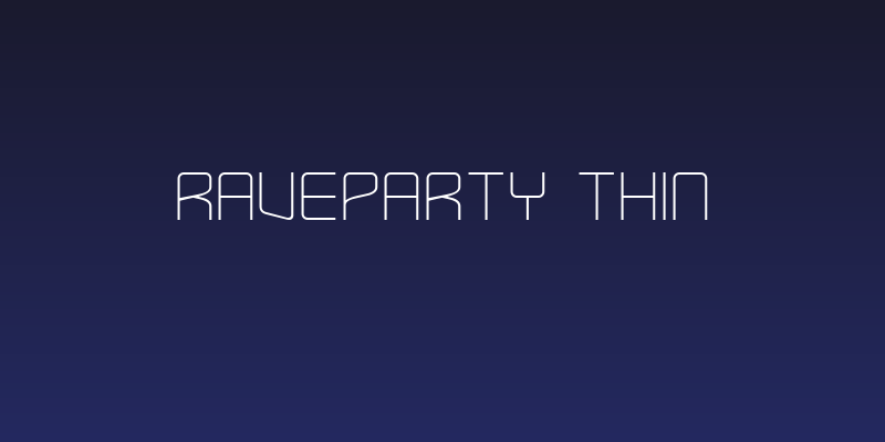 RaveParty Thin Social Header