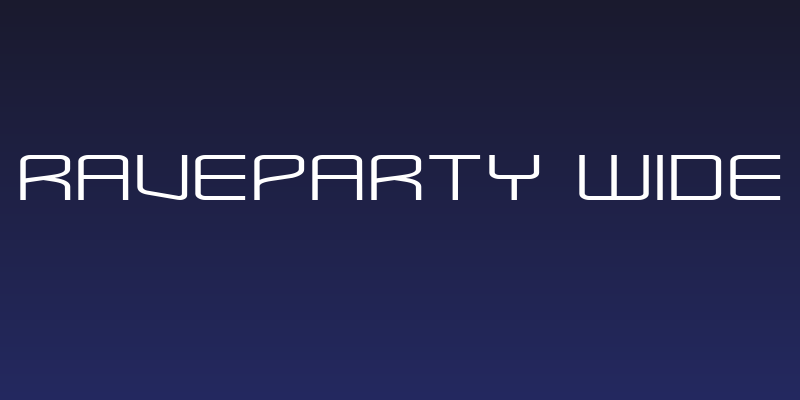RaveParty Wide Social Header