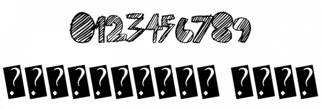 RaveTime Font OTHER CHARS