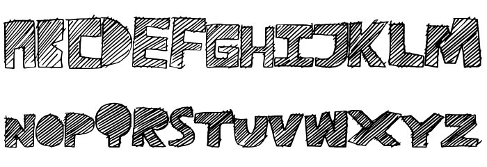 RaveTime Font LOWERCASE