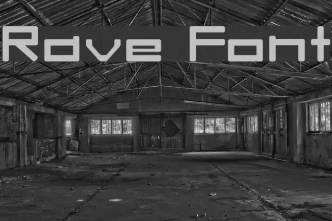 Rave Font examples