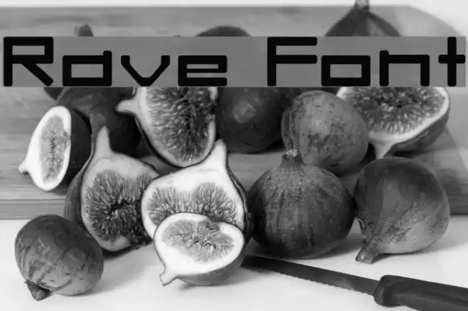 Rave Font examples