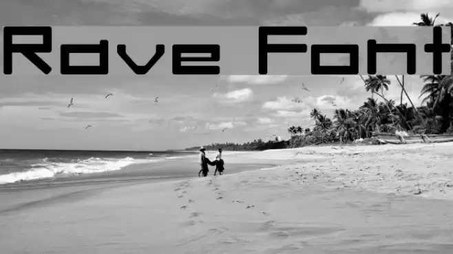 Rave Font examples