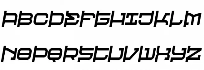 Raveheart フォント 小文字