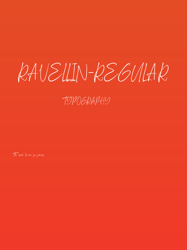 Ravellin-Regular Poster