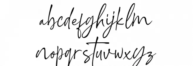 Ravellin-Regular フォント 小文字