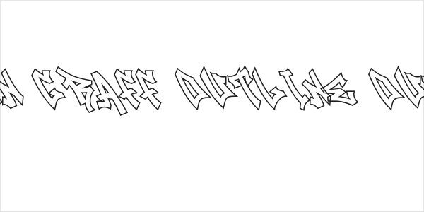 Raven Graff Outline Outline Logo