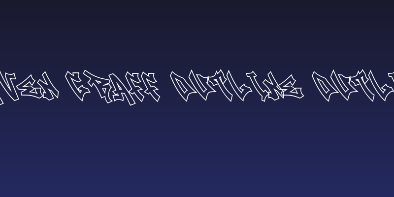 Raven Graff Outline Outline Social Header