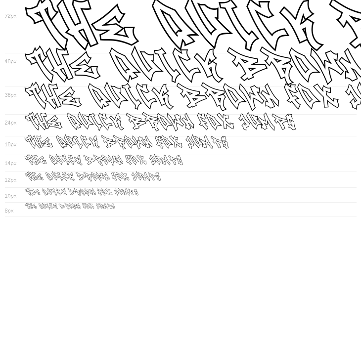 Raven Graff Outline Outline Waterfall