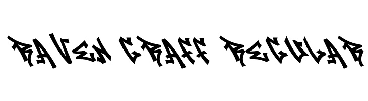 Raven Graff Regular  Free Fonts Download
