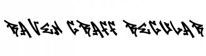 Raven Graff Regular Schriftart