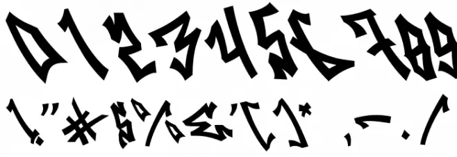 Raven Graff Regular Schriftart Anderer Schreiben