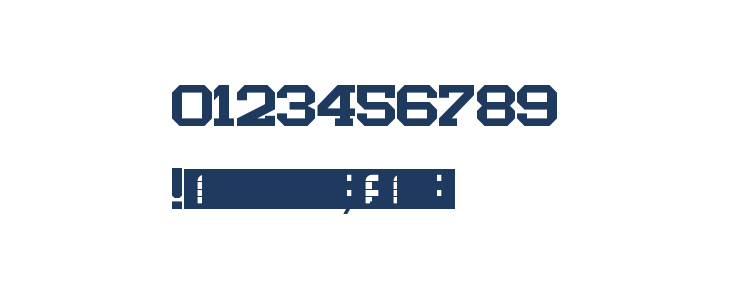 Raven Slab Regular Other Characters